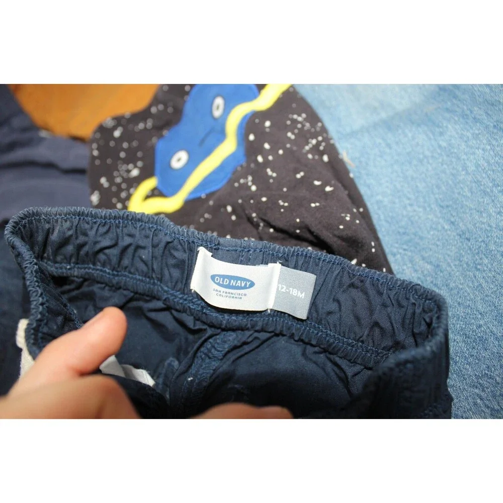 Huge Lot 18 Pieces Boys 18 Months Clothes Pants Shorts Carters Oshkosh Old Navy
